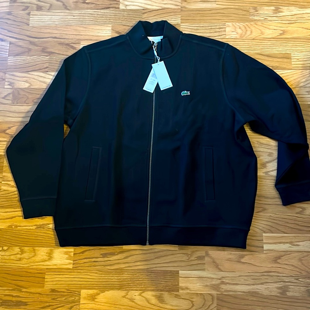Men’s Big Fit Cotton Fleece Zip-Up Sweatshirt